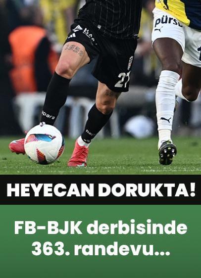 Ziraat Türkiye Kupası yolunda derbi heyecanı... Fenerbahçe-Beşiktaş rekabetinde 363. randevu