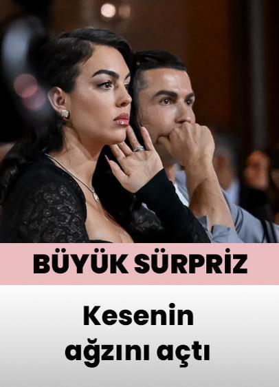 Cristiano Ronaldo kesenin ağzını açtı... Georgina Rodriguez'e büyük sürpriz