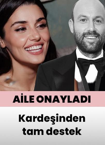 Hande Erçel ve Onur Güvenatam'a Gamze Erçel'den destek... Aile onayladı
