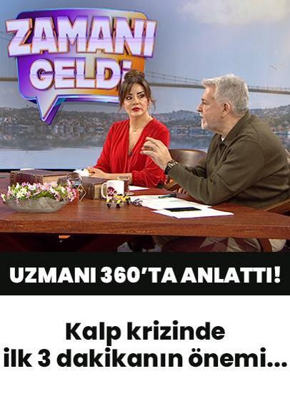 Kalp krizinde ilk 3 dakikanın önemi ne? Prof. Dr. Yazıcıoğlu Zamanı Geldi'de anlattı