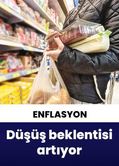 Enflasyonda düşüş beklentisi artıyor
