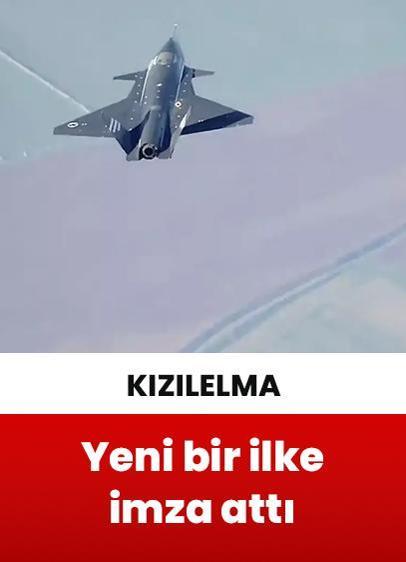 Bayraktar KIZILELMA "kol uçuşu" ile yeni bir ilke imza attı
