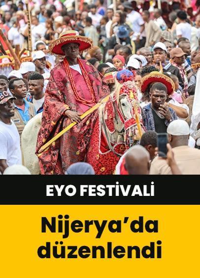Nijerya'da geleneksel "Eyo Festivali" düzenlendi