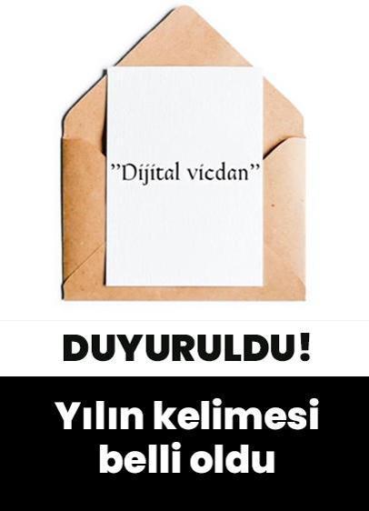Halk oylamasıyla seçildi! Yılın kelimesi belli oldu