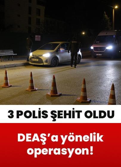 Yalova'da DEAŞ'a yönelik operasyon! 3 polis şehit oldu