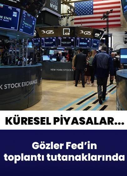 30 Aralık Salı küresel piyasalarda gözler Fed'in toplantı tutanaklarına çevrildi