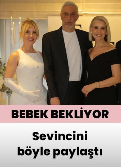 Eda Erol bebek bekliyor! Sevincini paylaştı