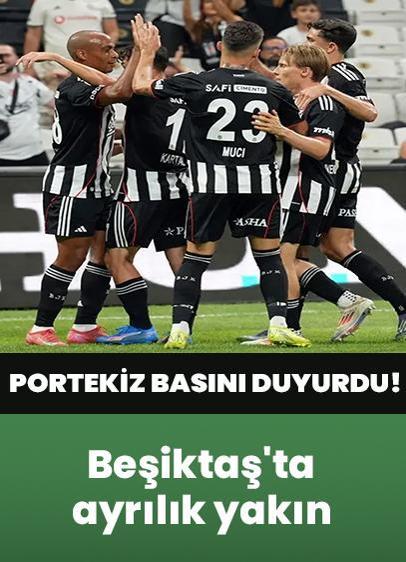 Portekiz basını duyurdu! Beşiktaş'ta ayrılık yakın