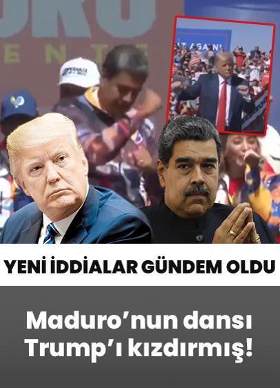 Maduro alaya almıştı! Yeni iddialar gündeme geldi: O dans Trump'ı kızdırdı
