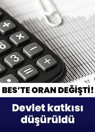 BES'te yüzde 30 olan devlet katkısı oranı değişti!