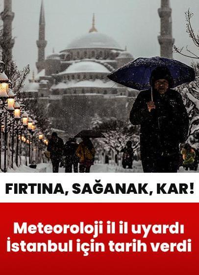 8 Ocak 2026 Perşembe hava durumu: Meteoroloji il il uyardı, İstanbul için tarih verdi: Fırtına, sağanak, kar yağışı kapıda!