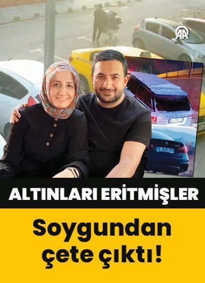 Adli emanet soygunundan çete çıktı! Altınları eritmişler