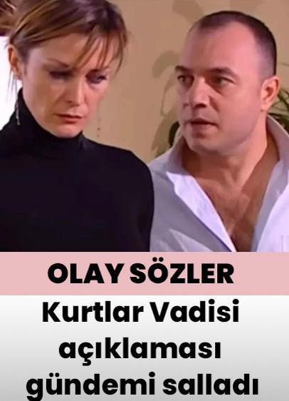Kurtlar Vadisi açıklaması gündemi salladı... İpek Tenolcay'dan olay sözler!