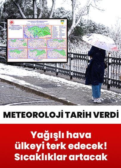 Bugün hava nasıl? Bu hafta hava nasıl olacak? Meteoroloji tarih verdi! Yağışlı hava Türkiye'yi terk edecek, sıcaklıklar artacak
