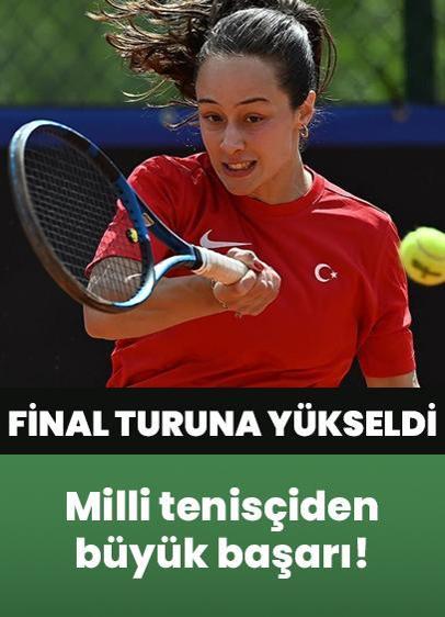 Milli tenisçiden büyük başarı! Avustralya Açık elemelerinde final turuna yükseldi