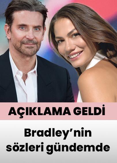 Bradley Cooper'ın açıklamaları gündem oldu, Demet Özdemir'den açıklama geldi