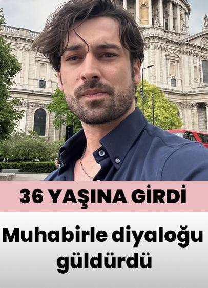 Alp Navruz 36 yaşında! Muhabirle diyaloğu güldürdü