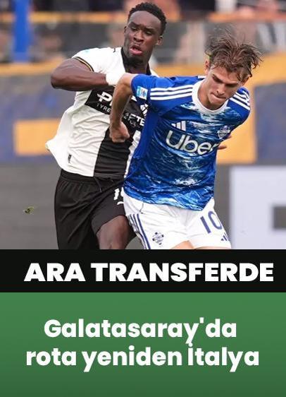 Galatasaray'da orta saha için rota yeniden İtalya