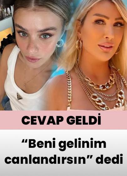 İlayda Alişan'dan Seda Sayan'ın 'Beni gelinim canlandırsın' sözlerine cevap