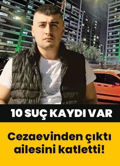 Cezaevinden çıktı, ailesini katletti! Silahla öldürüp kendi yaşamına da son verdi