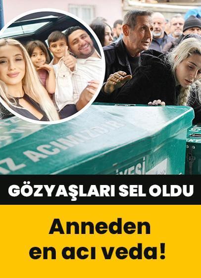 Cinnet getiren adam, kendini ve çocuklarını öldürmüştü! Gözyaşları sel oldu... Anneden en acı veda!