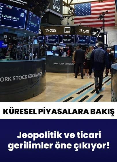 Jeopolitik ve ticari gerilimler öne çıkıyor! Küresel piyasalar 19 Ocak 2026 Pazartesi'ye satış ağırlıklı başladı