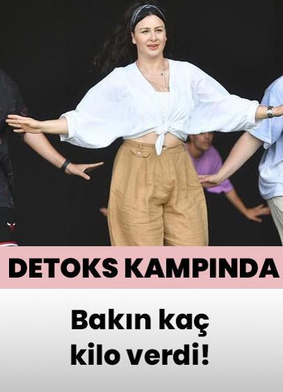 Yasemin Sakalloğlu detoks kampına girdi! Bakın kaç kilo verdi...