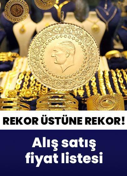 Altında rekor üstüne rekor! 21 Ocak 2026 Çarşamba gram altın, yarım altın, çeyrek altın ne kadar oldu? Son dakika altın fiyat listesi