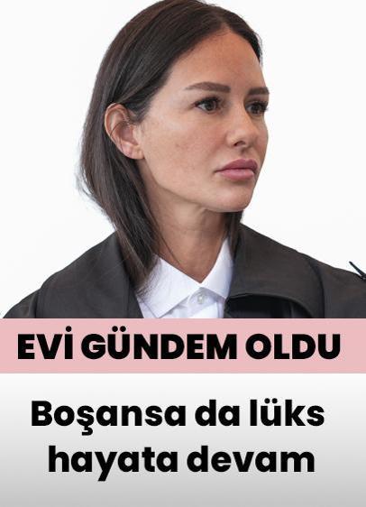 Boşansa da lüks hayata devam! Yasemin Ergene'nin evi gündem oldu