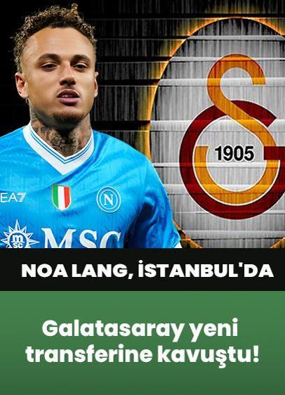 Galatasaray yeni transferine kavuştu! Noa Lang, İstanbul'da