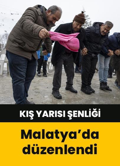 Malatya'da "Kış Yarısı Şenliği" düzenlendi