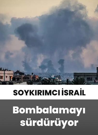 Soykırımcı İsrail ateşkese rağmen Gazze'yi bombalamayı sürdürdü