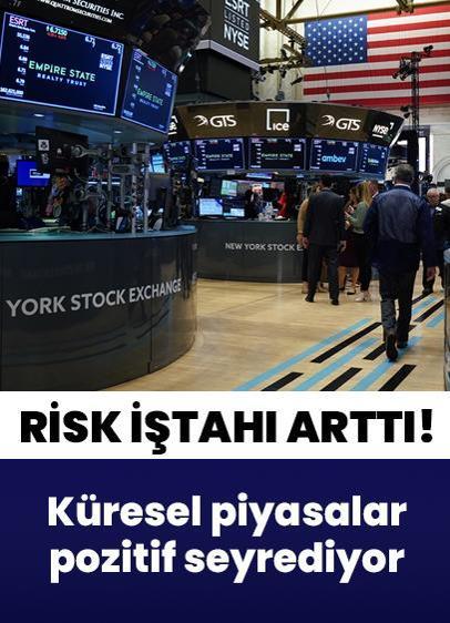 Risk iştahı arttı... Küresel piyasalar 27 Ocak Salı pozitif seyrediyor