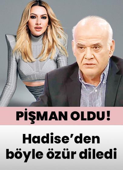 Ahmet Çakar davayı kaybedince pişman oldu! Hadise'den böyle özür diledi