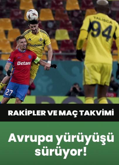 Fenerbahçe'nin Avrupa yürüyüşü sürüyor! İşte muhtemel rakipler ve maç takvimi...