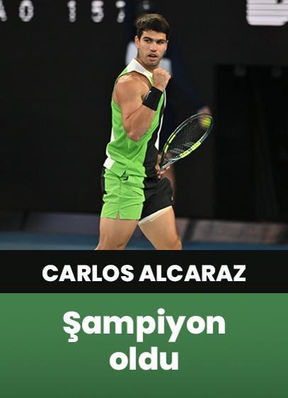 Carlos Alcaraz, Avustralya Açık'ta şampiyon oldu