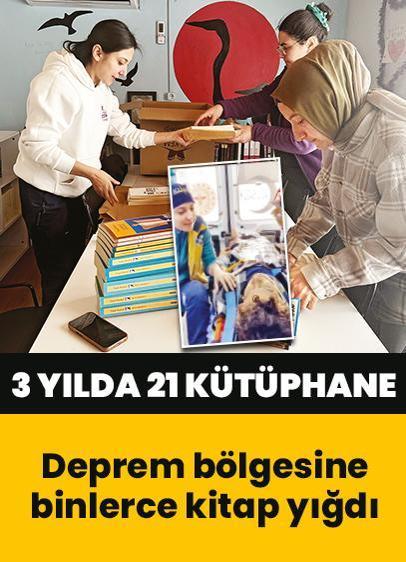 Verdiği sözü tuttu! Deprem bölgesine binlerce kitap yığdı: 3 yılda 21 kütüphane kurdu
