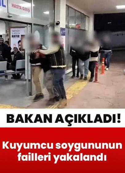 4 milyon liralık altın çalınmış, bir polis de yaralanmıştı! Kuyumcu soygununun failleri yakalandı