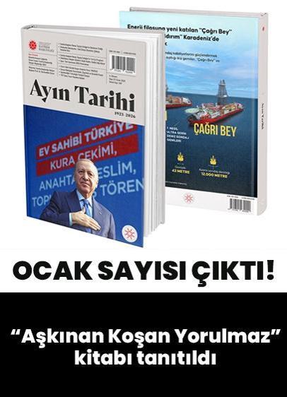 Ayın Tarihi dergisinin 2026 Ocak sayısı yayımlandı! "Aşkınan Koşan Yorulmaz" kitabı tanıtıldı