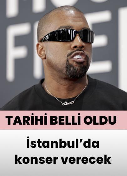 Kanye West İstanbul'da konser verecek! Tarihi belli oldu