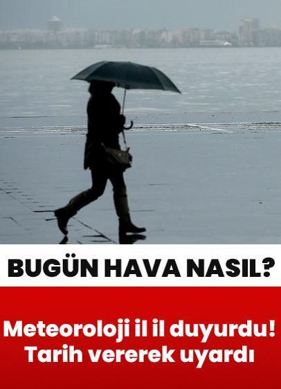 Bugün hava nasıl? 4 Şubat Çarşamba hava durumu: Meteoroloji il il duyurdu! Tarih vererek uyardı