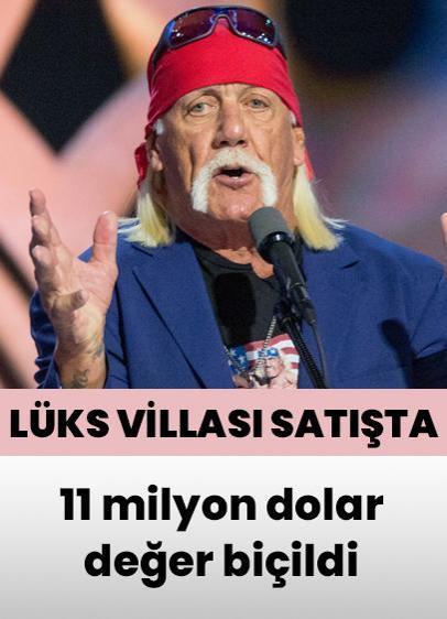 Hulk Hogan'ın lüks villası 11 milyon dolara satışa çıktı