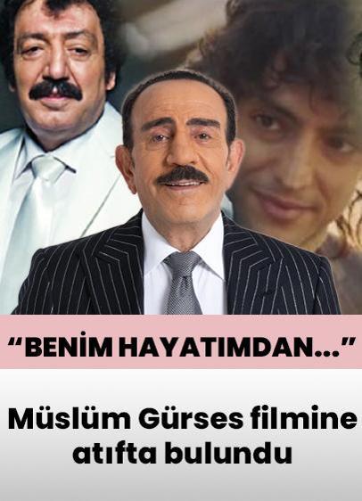 Mustafa Keser, Müslüm Gürses filmine atıfta bulundu: Benim hayatımdan 5 film çıkar