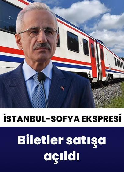 İstanbul-Sofya Ekspresi'nin biletlerinin internet üzerinden satışına başlandı