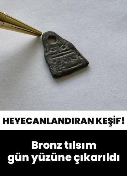 Heyecanlandıran keşif! Selçuklu dönemi tılsım gün yüzüne çıkarıldı