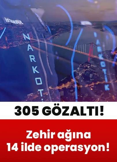 Sosyal medyadaki zehir ağına 14 ilde operasyon: 305 gözaltı
