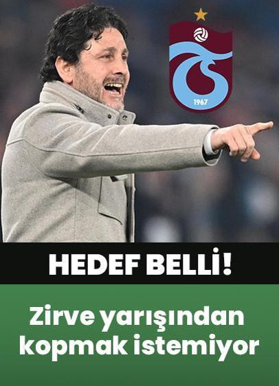 Trabzonspor zirve yarışından kopmak istemiyor! Fenerbahçe maçında Fatih Tekke ile hedef belli