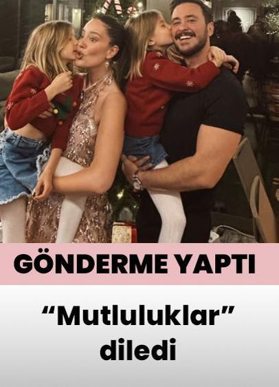 Pelin Akil'den Anıl Altan'a 'mutluluklar' göndermesi!