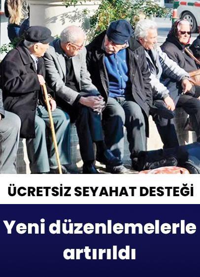 Ücretsiz seyahat desteği artırıldı