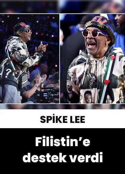 Ünlü film yönetmeni Spike Lee'den NBA maçlarında Filistin'e destek